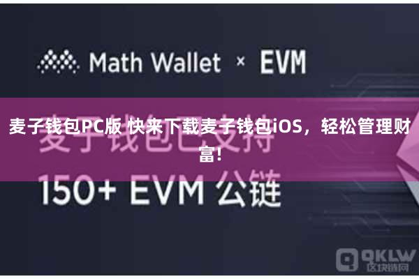 麦子钱包PC版 快来下载麦子钱包iOS，轻松管理财富!